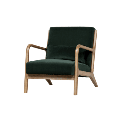 fauteuil mark vert woood zeeloft