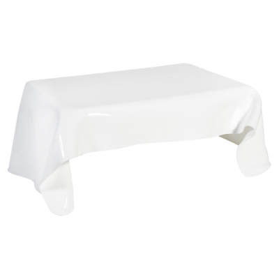table basse drappeggi d'autore blanc iplex zeeloft