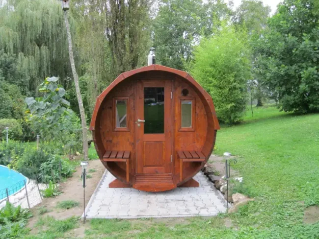 sauna extérieur