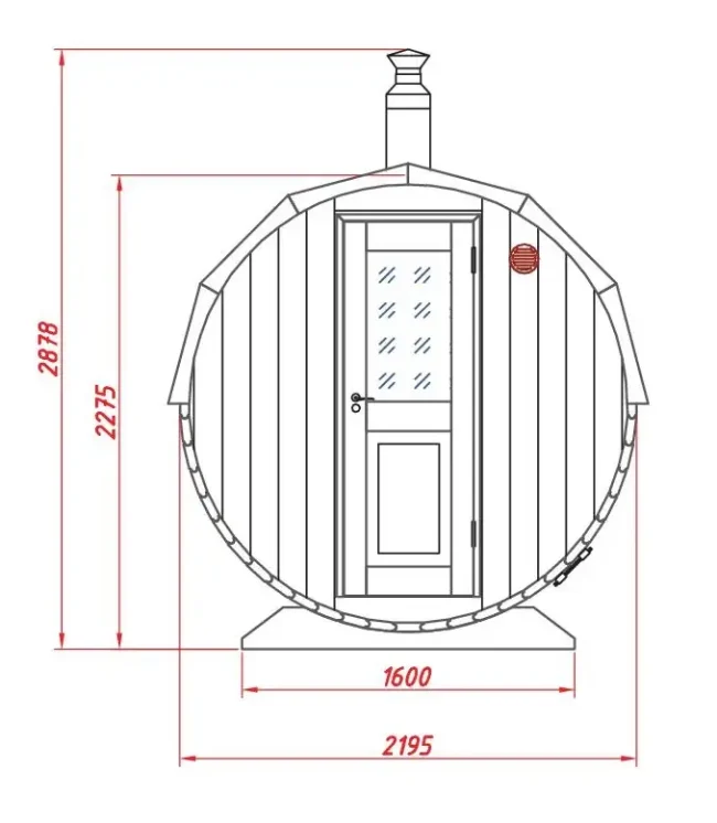 sauna extérieur