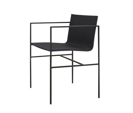 Chaise A-Collection noir (chêne) – Capdell