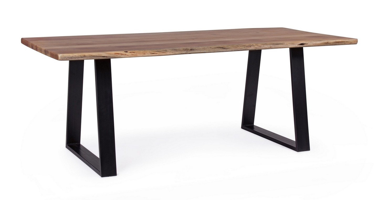 Table Artur 200×95 (bois massif) – Bizzotto