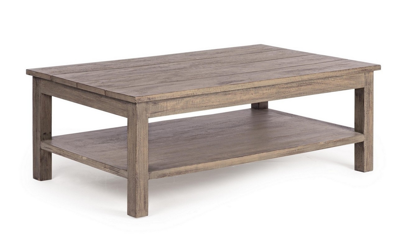 Table basse Brasilia d’extérieur (bois de manguier) – Bizzotto