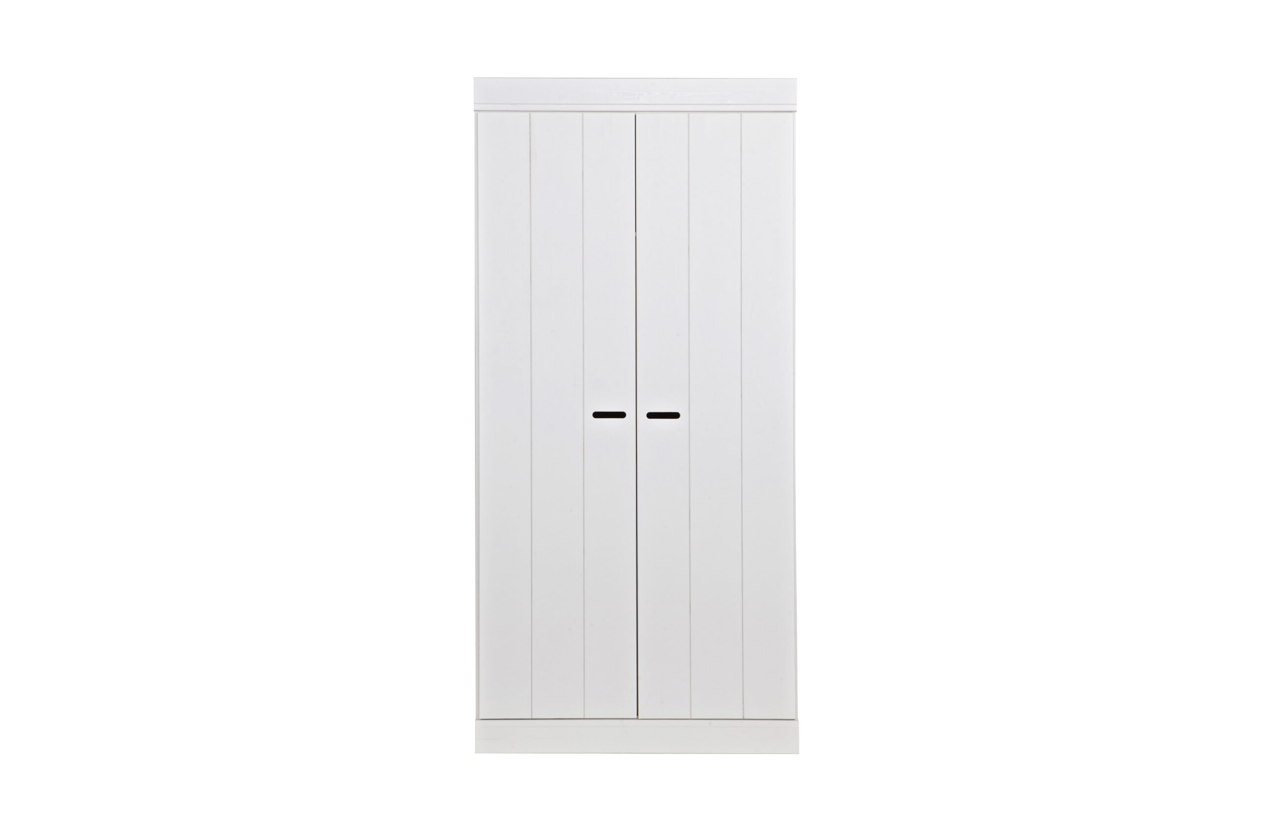 Armoire Connect 2 portes blanc (bois massif FSC) – Woood